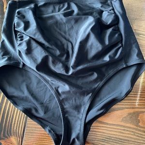 Motherhood Maternity high waisted swim bottoms